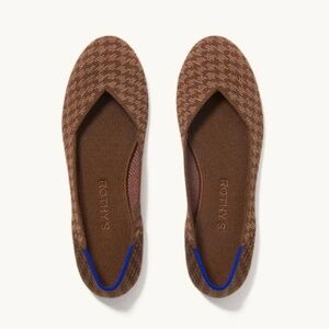 Rothy’s Flat Cocoa Houndstooth